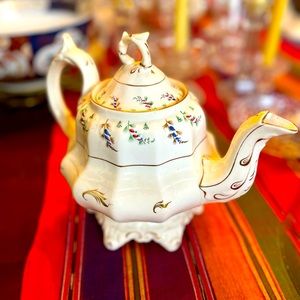 Decorative antique, vintage teapot